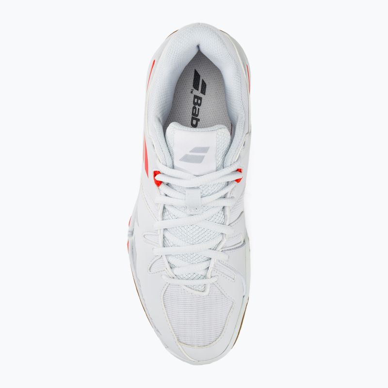Dámské boty na badminton Babolat Shadow Spirit white/lavender 5