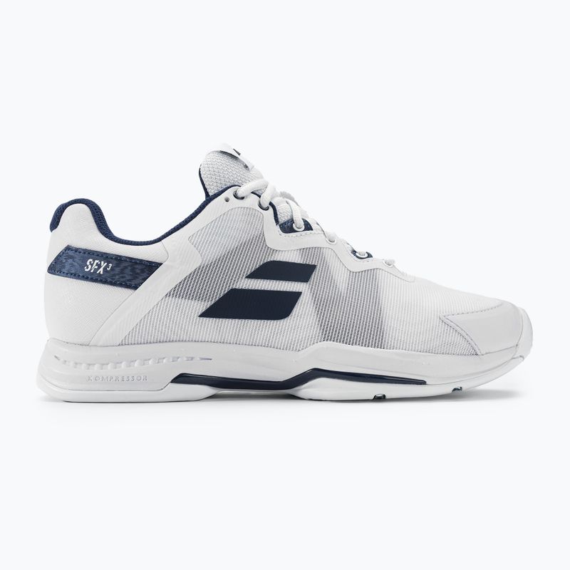 Pánská tenisová obuv Babolat SFX3 All Court white/navy 2