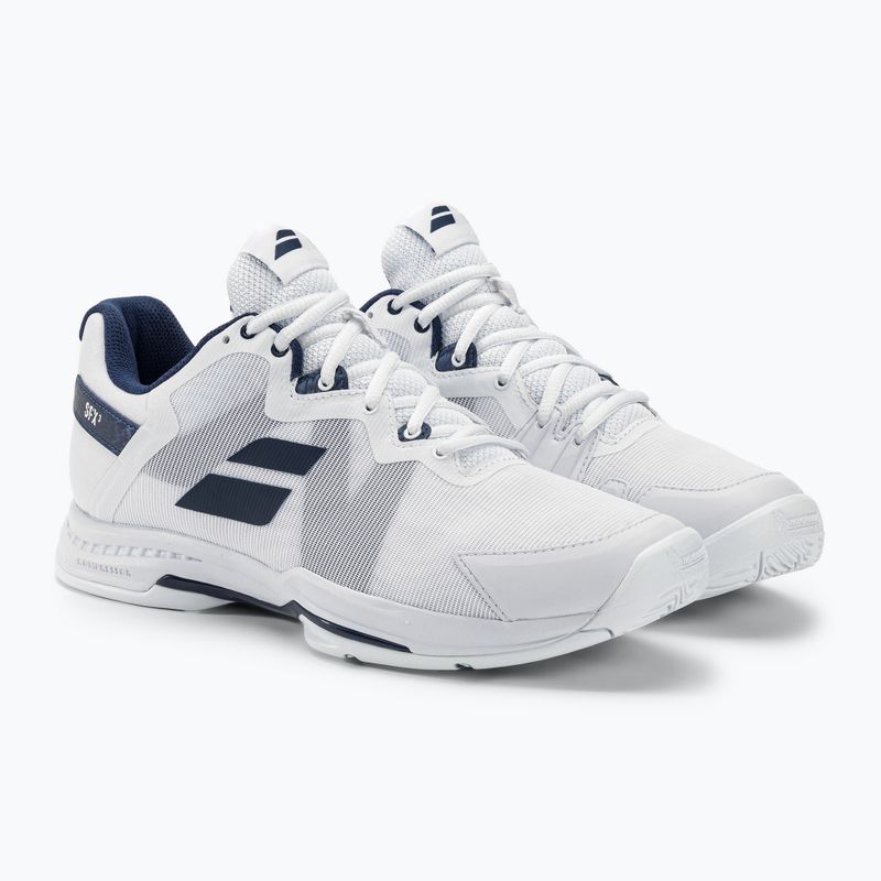 Pánská tenisová obuv Babolat SFX3 All Court white/navy 4