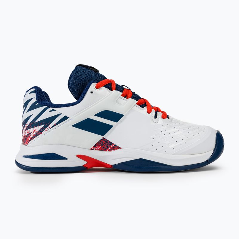 Dětské tenisové boty Babolat Propulse All Court white/estate blue 2