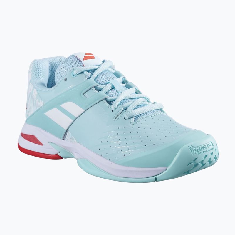 Dětská tenisová obuv Babolat Propulse All Court JR yucca/white 11