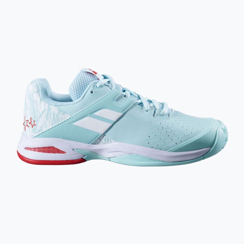 Dětská tenisová obuv Babolat Propulse All Court JR yucca/white 12