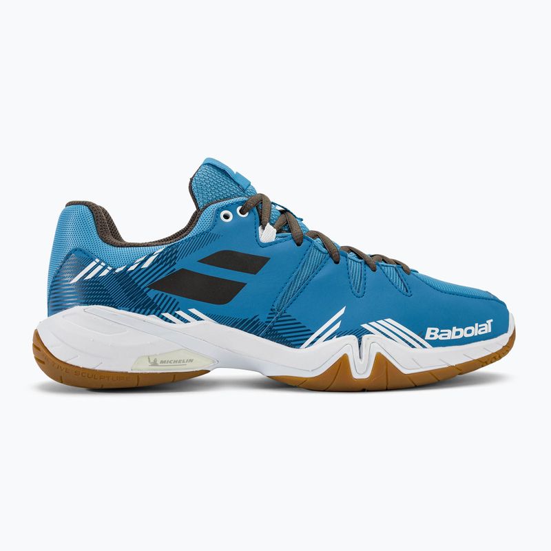 Pánské boty na badminton Babolat Shadow Spirit blue/black 2