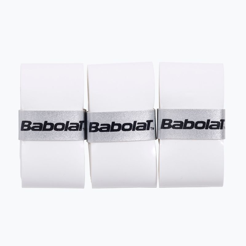 Omotávky na tenisovou raketu Babolat Pro Tour 2.0 3 ks white 2