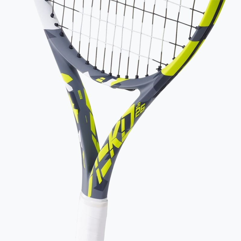 Dětská tenisová raketa Babolat Aero Junior 26 grey/yellow/white 11