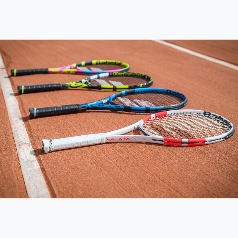 Tenisová raketa Babolat Evo Aero šedá/žlutá/bílá 12