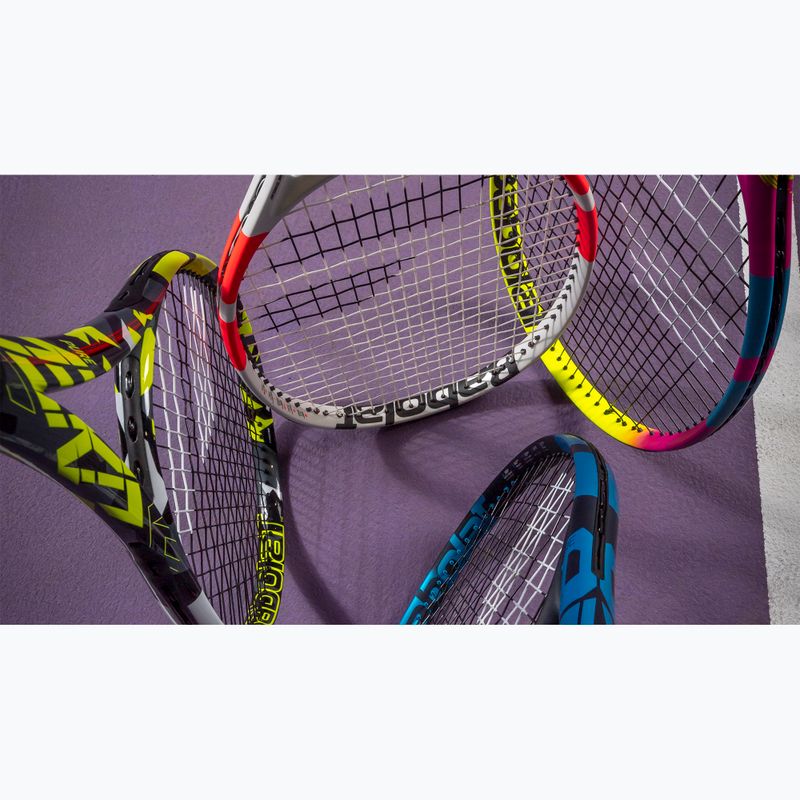 Tenisová raketa Babolat Evo Aero šedá/žlutá/bílá 13