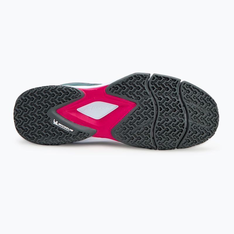 Dámské boty na padel Babolat Sensa north atlantic/white 4