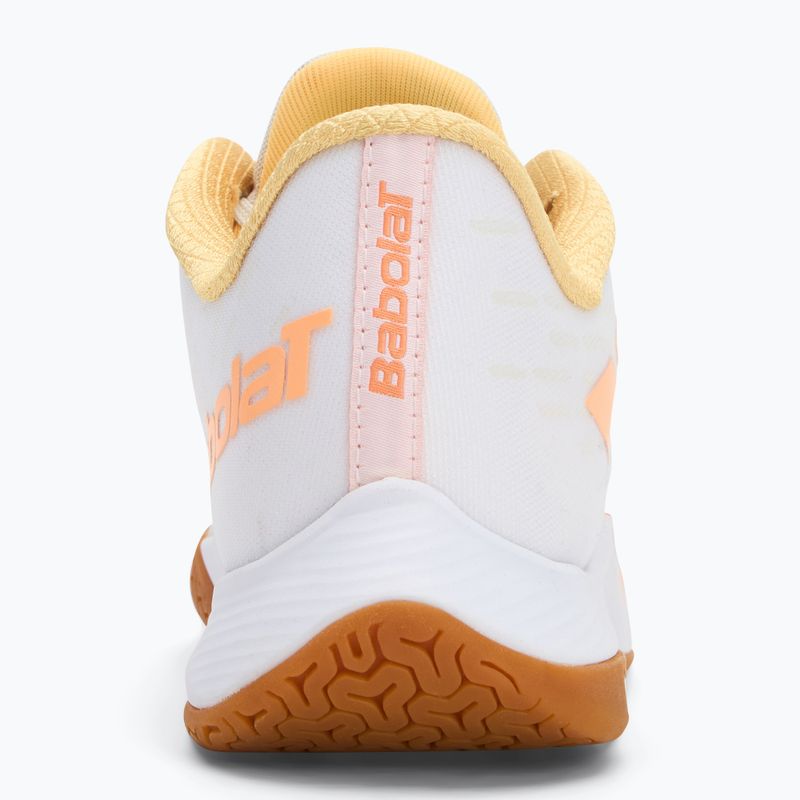 Dámské boty na badminton Babolat Shadow Tour 5 W white/ yellow 6