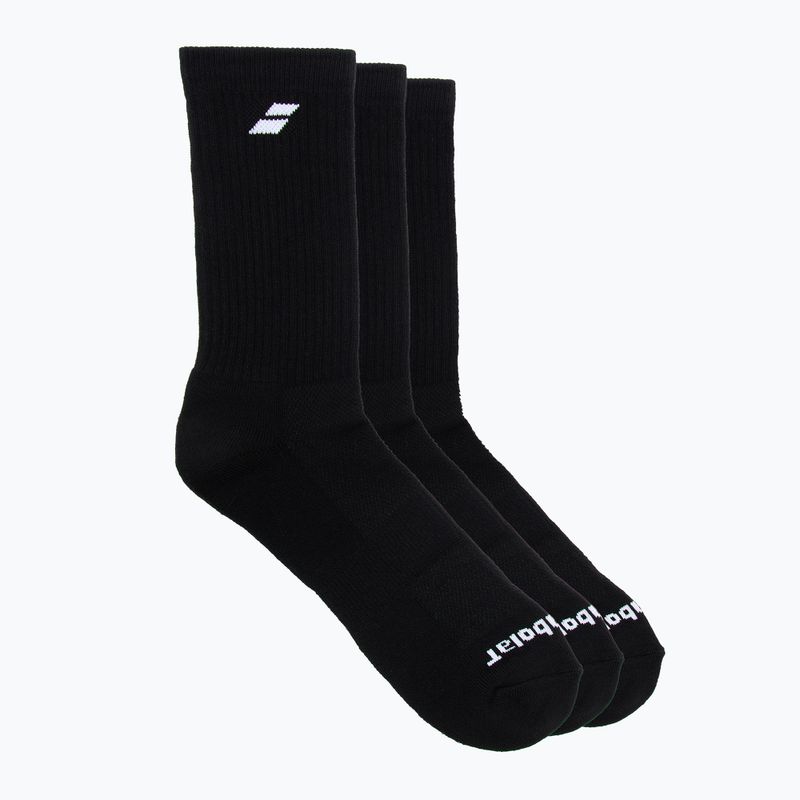 Ponožky  Babolat 3 páry black/black