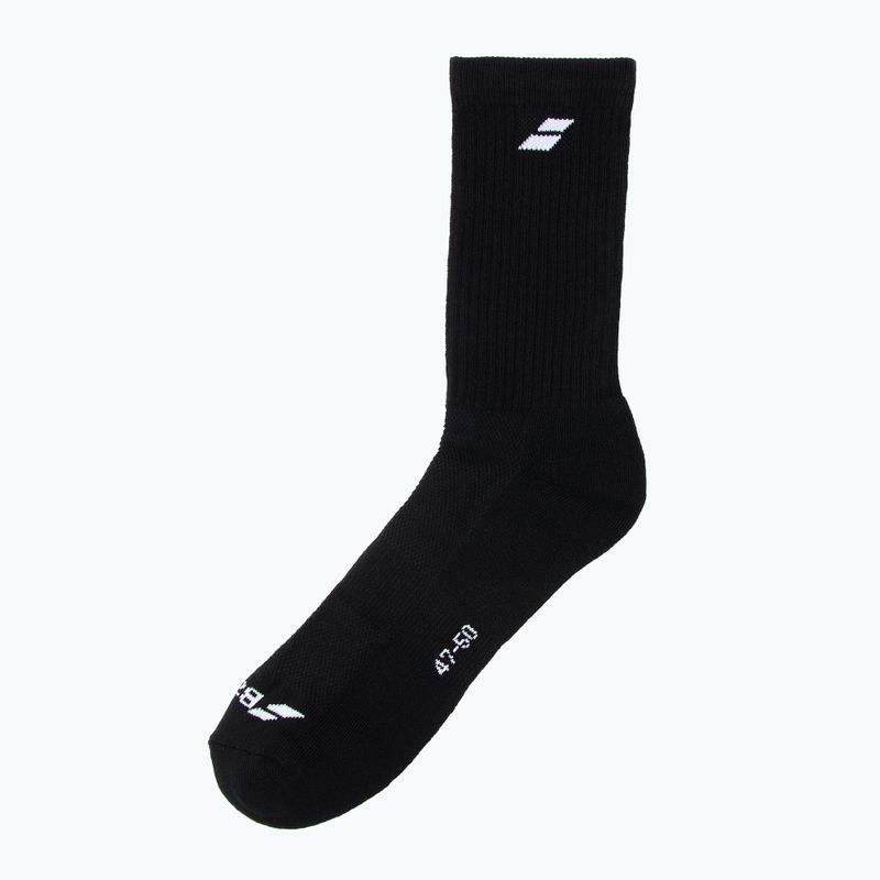 Ponožky  Babolat 3 páry black/black 2
