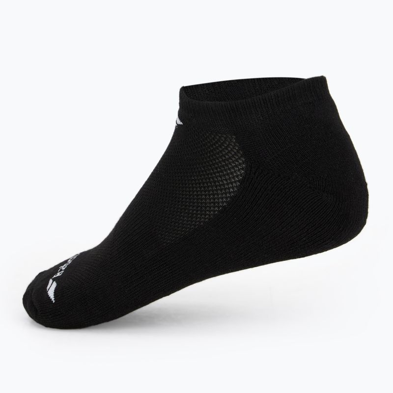 BABOLAT Invisible 3 Pack tenisové ponožky černé 5UA1461 3