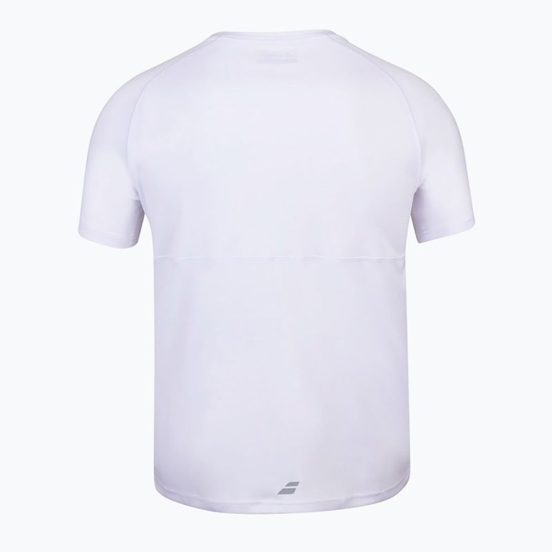 Dětské tričko Babolat Play Crew Neck white/white 3
