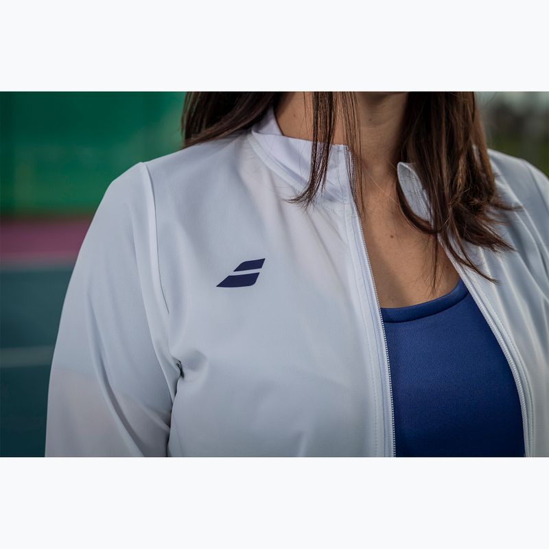 Dámská tenisová mikina Babolat Play white/white 4