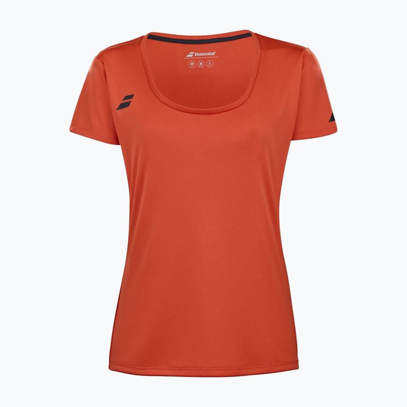 Dětské tričko Babolat Play Cap Sleeve Top fiesta red