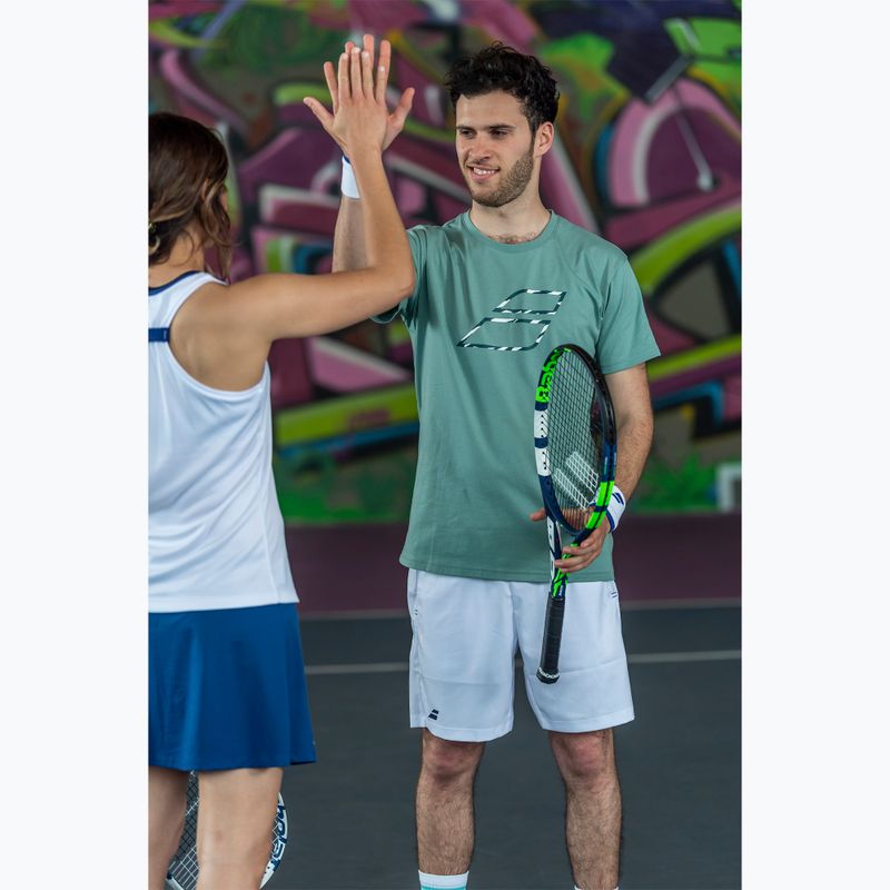 Pánské tričko Babolat Exercise Big Flag T-shirt trellis 6