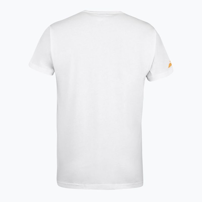 Babolat pánské tričko Exercise Message 1000 white/white 7