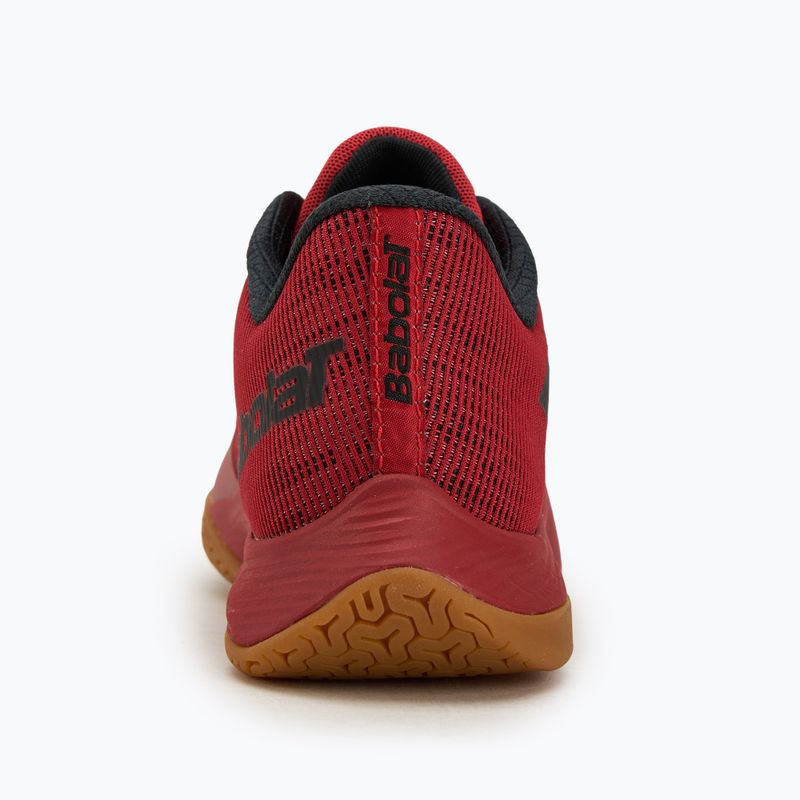 Pánské boty na badminton Babolat Shadow Spirit 2 black/ poppy red 6