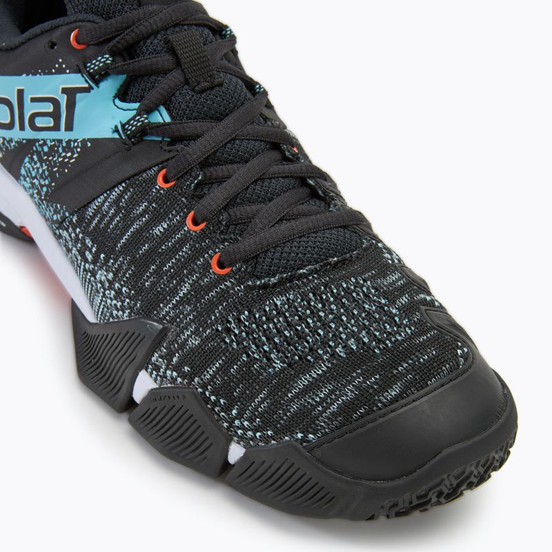 Pánské boty na padel Babolat Movea black/light blue 7