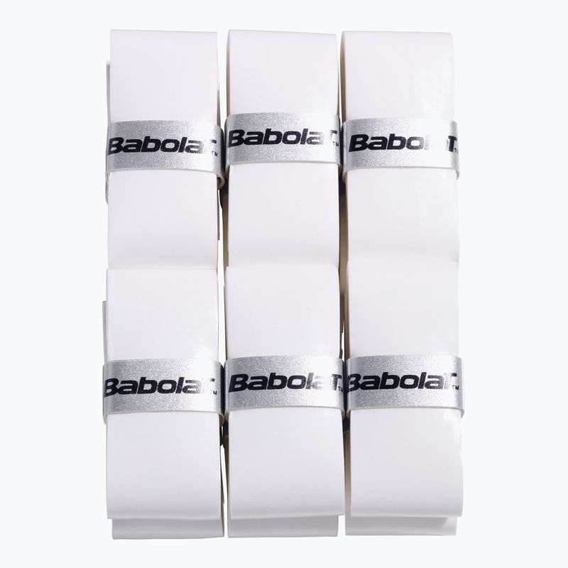 Omotávka na tenisovou raketu Babolat Pro Tour 2.0 12 ks white 2