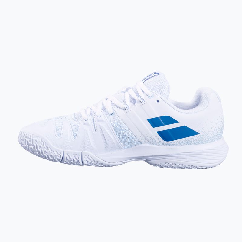 Dámské boty na padel Babolat Sensa W white/ cool blue 3