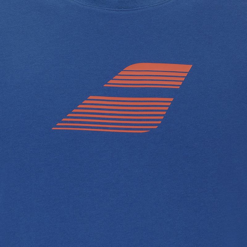 Pánské tričko  Babolat Exercise Big Flag dark blue 4
