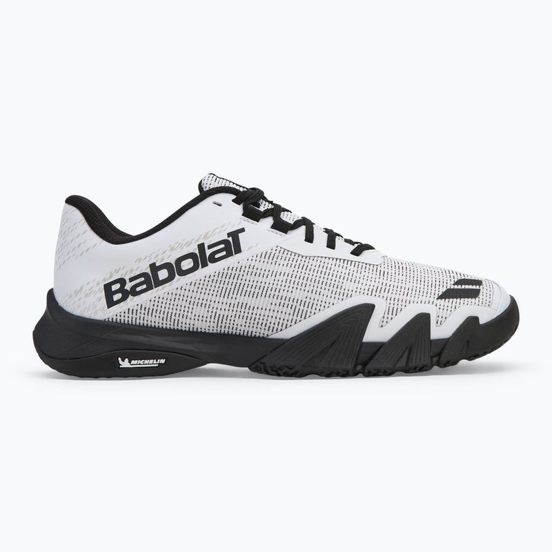 Pánské boty na padel Babolat Jet Viva white/ black 2