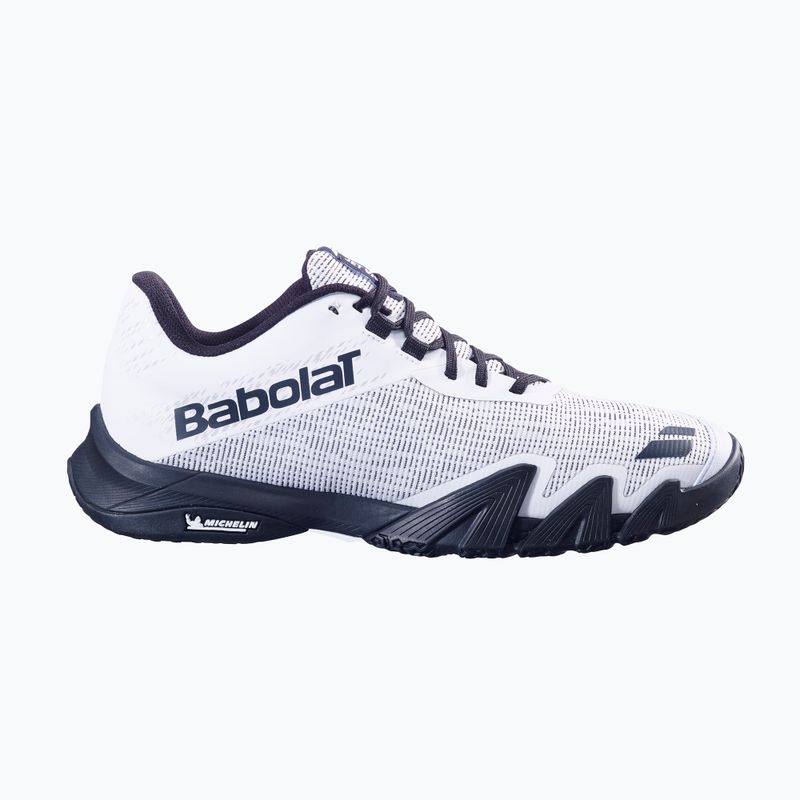 Pánské boty na padel Babolat Jet Viva white/ black 9