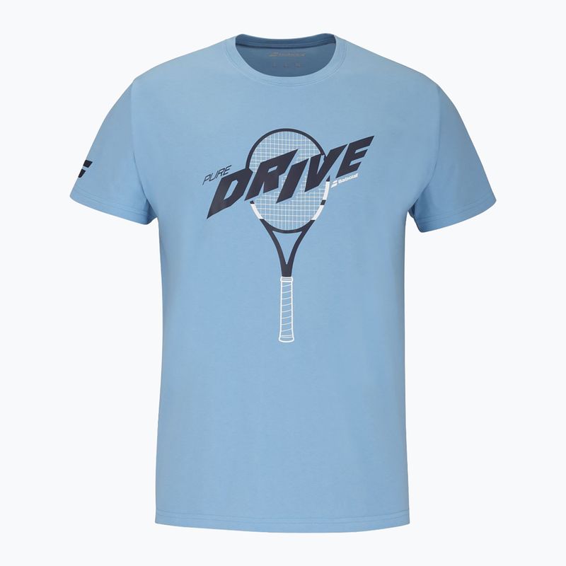 Pánské tričko Babolat Drive Cotton drive heritage blue