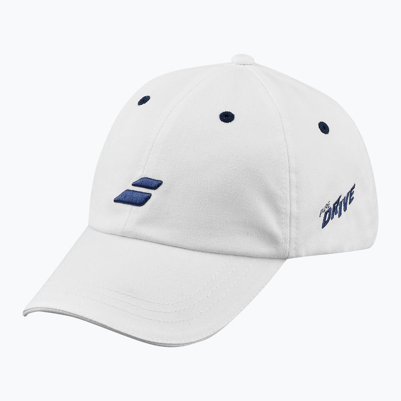 Kšiltovka Babolat Drive Cotton Cap white/drive blue