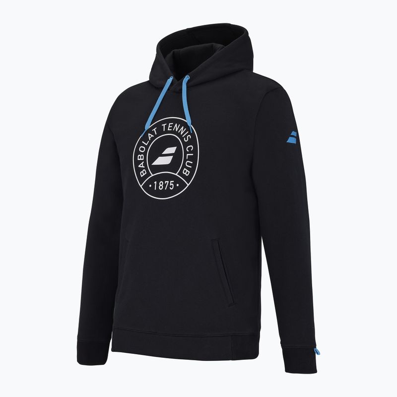 Pánská mikina Babolat Exercise Hood Sweatshirt black/black 2
