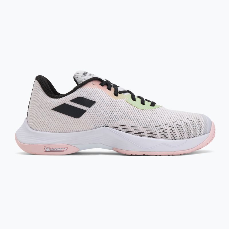 Boty na badminton Babolat Shadow Spirit 2 W white/white 2