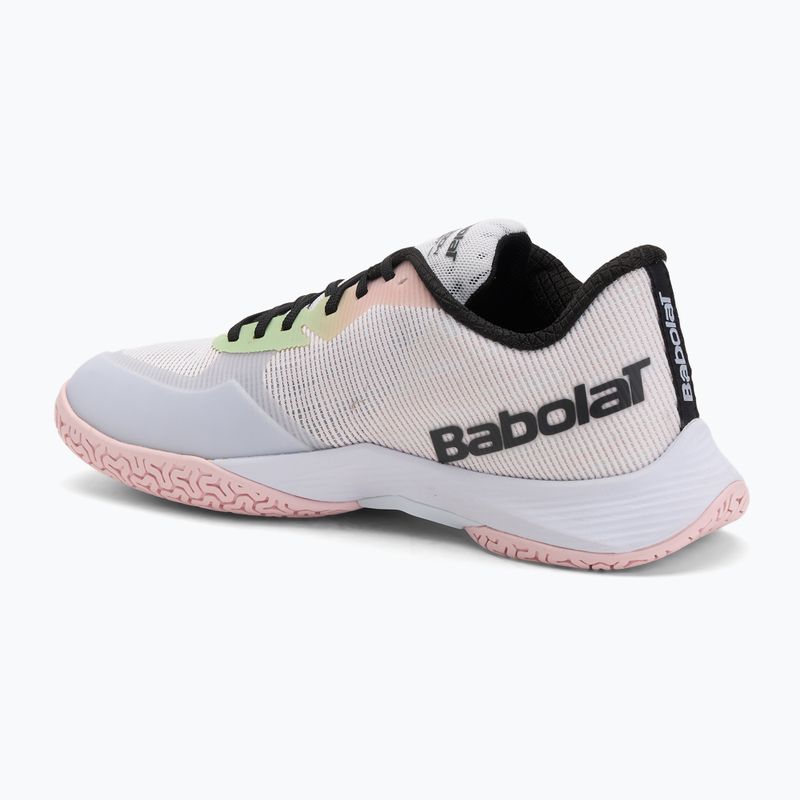 Boty na badminton Babolat Shadow Spirit 2 W white/white 3