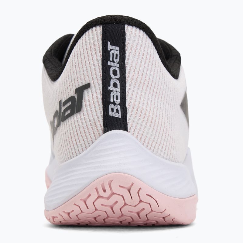 Boty na badminton Babolat Shadow Spirit 2 W white/white 6