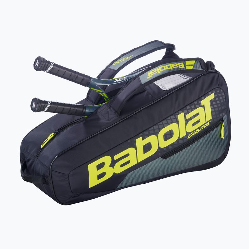 Tenisová taška Babolat RH Carlitos Junior 35 l black/fluorescent yellow 3