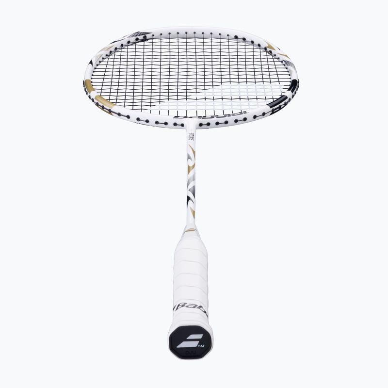 Dětská badmintonová raketa Babolat Prime white/gold 4
