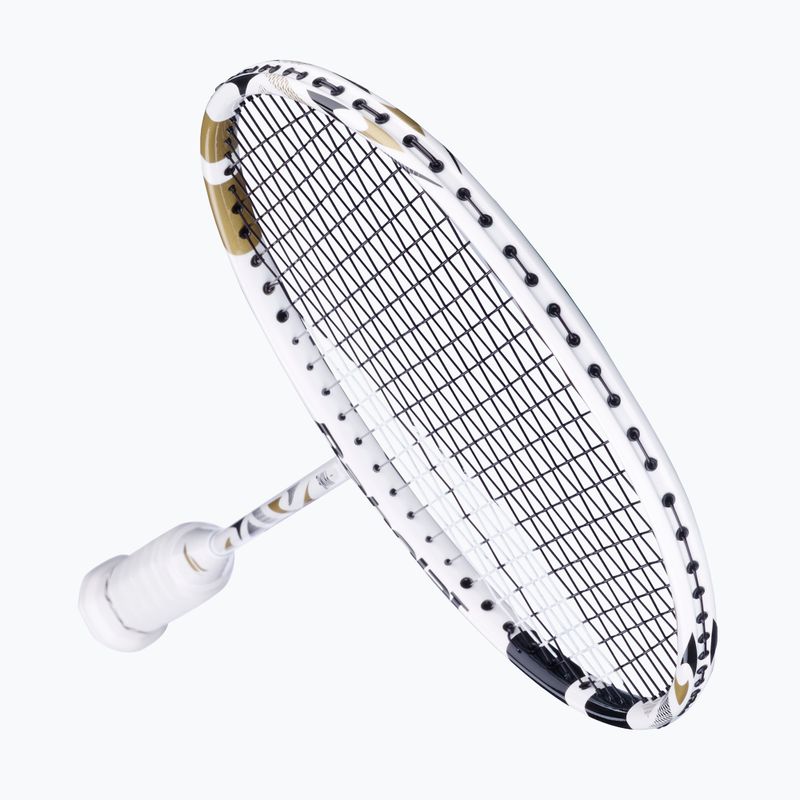 Dětská badmintonová raketa Babolat Prime white/gold 5