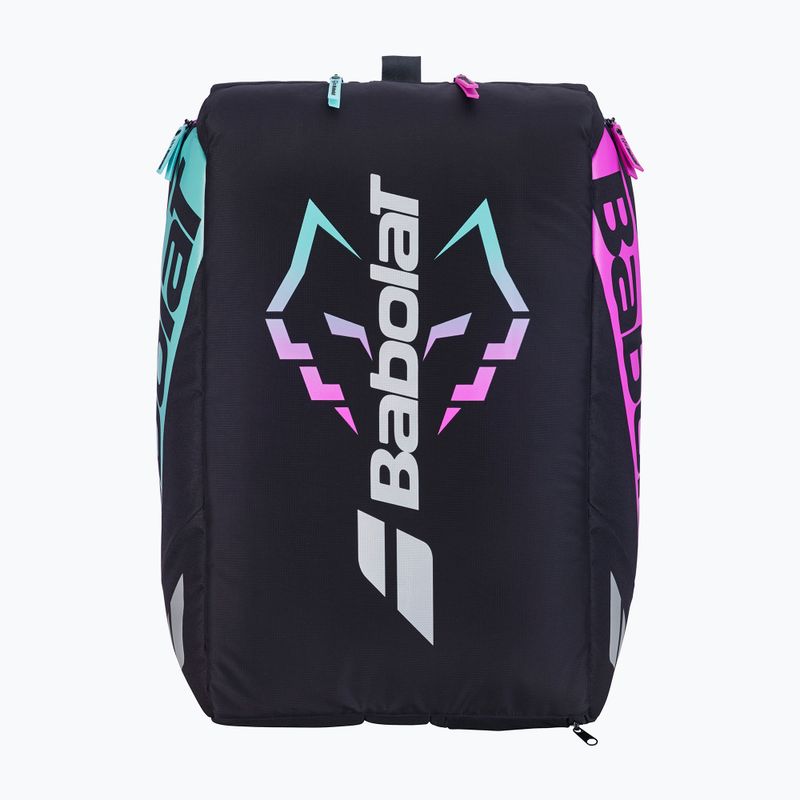 Taška na padel Babolat RH Pro Padel Juan Lebron black/purple/light green 3