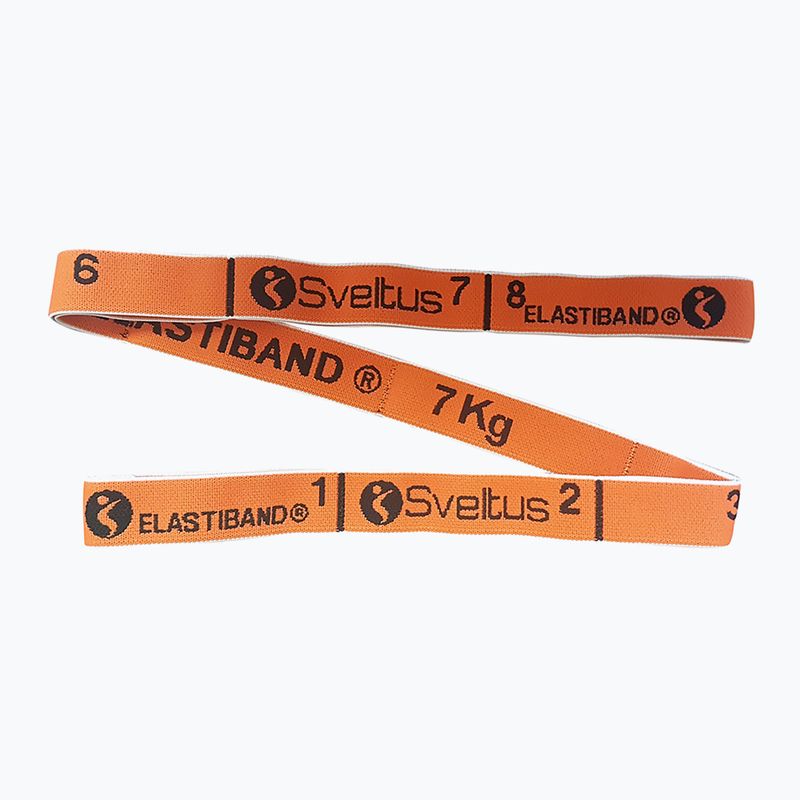 Posilovací guma Sveltus Elasticband 7 kg orange 2