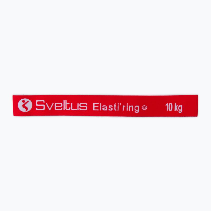 Posilovací guma Sveltus Elasti'ring červená 0154