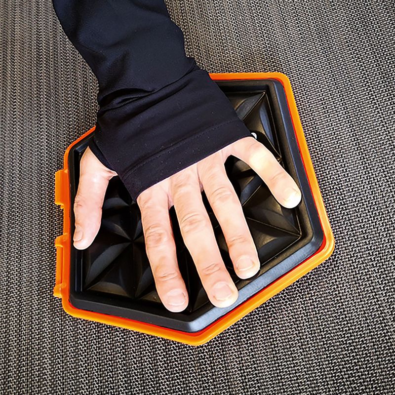 Klouzací disky na cvičení Sveltus Functional Slider Premium 2 ks. black/orange 3