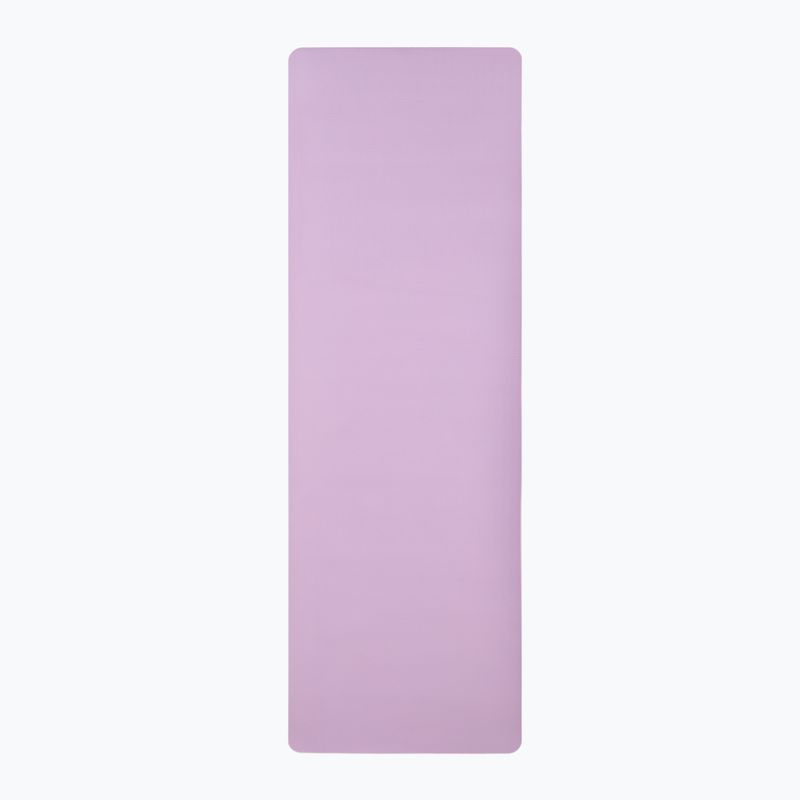 Podložka na cvičení Sveltus Cork Yoga natural/ lila 2