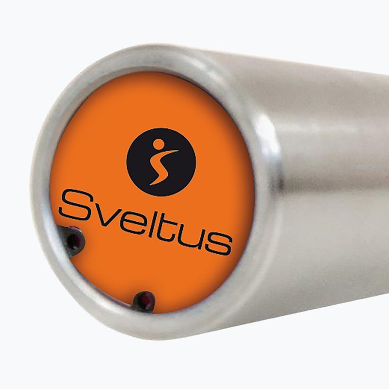 Osa na závaží  Sveltus Training Bar + 2 Spring Collars 175 cm chrome 6