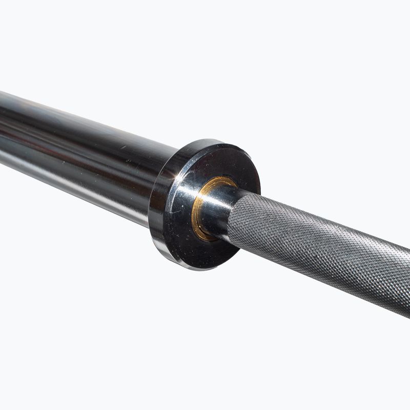 Osa na závaží Sveltus Training Bar + 2 Spring Collars 220 cm chrome 5