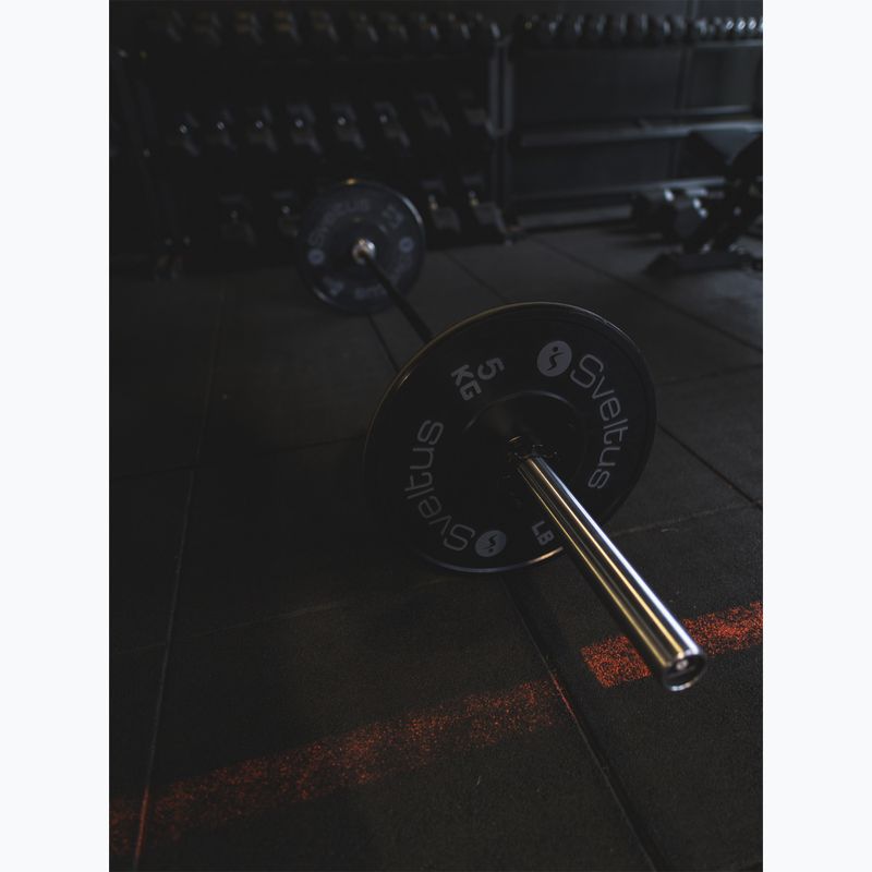 Olympijský bumper kotouč Sveltus Training Olympic Disc 5 kg black 2