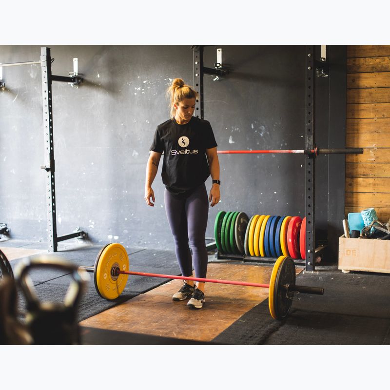 Olympijský bumper kotouč Sveltus Training Olympic Disc 5 kg black 4