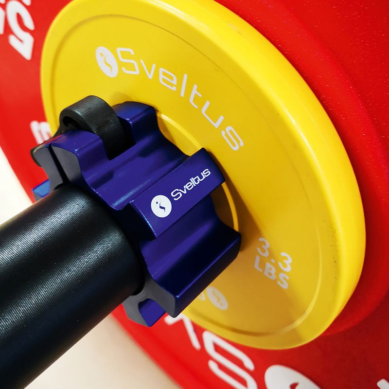 Zarážky na činku Sveltus Aluminium Stop Disc 2 ks blue 3