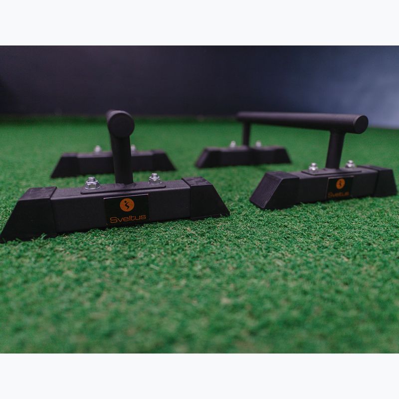 Madla na kliky Sveltus Parallette 2 ks black 2