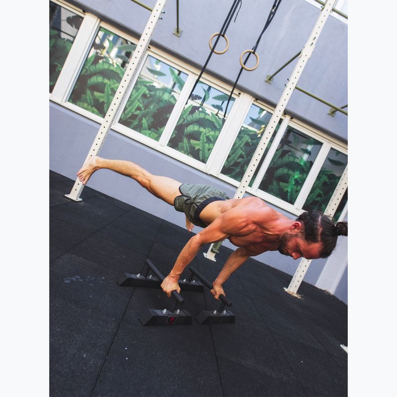 Madla na kliky Sveltus Parallette 2 ks black 6