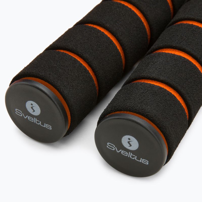 Švihadlo Sveltus PVC Weighted Jump oranžové 2712 2